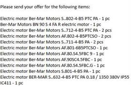 Ber-Mar Motors see attahced file for info