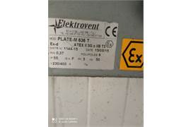 ELEKTROVENT PLATE-М 636T ATEX II3G IIB T3  / 380V