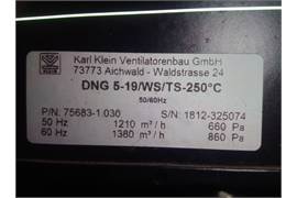 Karl Klein Ventilatorenbau DNG 5-19/WS/TS