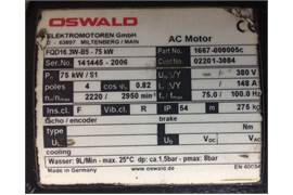 Oswald Elektromotoren FQD16.3W-B5-75KW