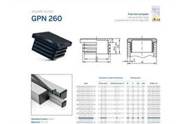 Pöppelmann GPN 260 Q 4040 4/P