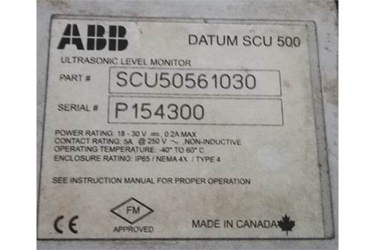 ABB DATUM SCU 500 SCU50561030 