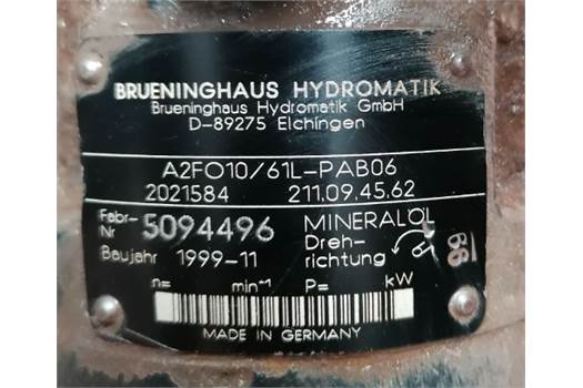 BRUENINGHAUS HYDROMATIK (Rexroth) 5094496 pump