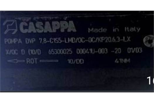 Casappa DVP 7.8-C1S5-LDM/OC-OC pump