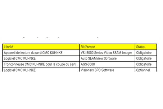 CMC-Kuhnke VSI 500 Series Video Seam Imager Software 