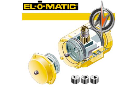 Elomatic Pneumatic actuator for Type: ED0065M1A00A00N0 obsolete, replacement VA001-344-50 