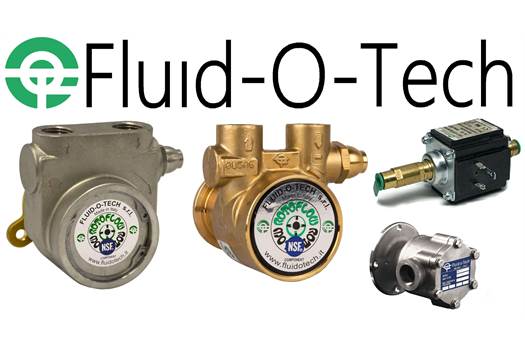 Fluid-O-Tech PA411 rotary vane pump sta