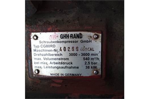 ghh-rand Type:CG80RD 