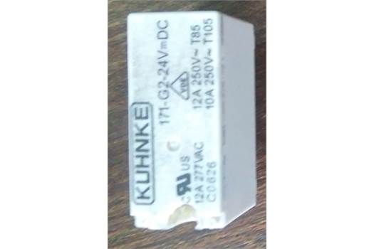 Kuhnke 171-G2 24V DC obsolete/replacement 888N2CCFCE-24VDC (SONG CHUAN) Relay 