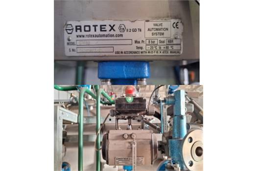 Rotex QTF 80 DOUBLE AKTING ACTUAT