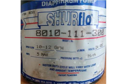 Shurflo 8010-111-300 OEM Diaphragm pump