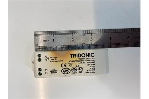 Tridonic (22176495) TE-0060 BASIC 111 Electronic Transform